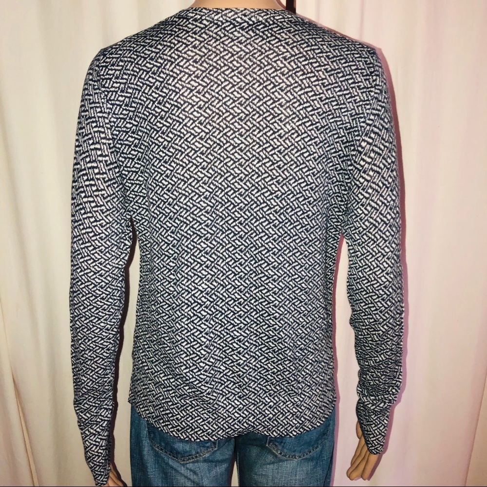 Loft Patterned Buttoned Cardigan - image 3